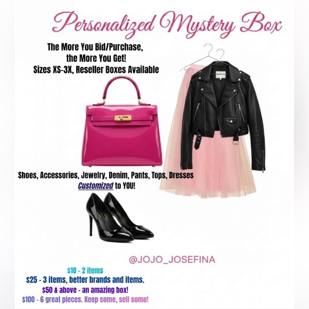 Mystery Box - Get Styled by JoJo * If auction - items pend price